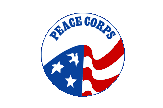[American Peace Corps flag]